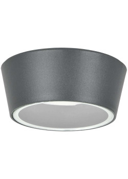 Светильник уличный 5104 потолочный под лампу GX53 IP65 серый IEK