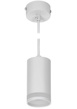 Светильник 4007 подвесной под лампу GU10 белый IEK