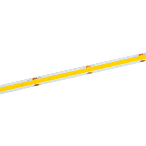 Лента светодиодная 5м COB 480LED/м 11Вт/м IP20 ширина 8мм 24В теплый белый IEK
