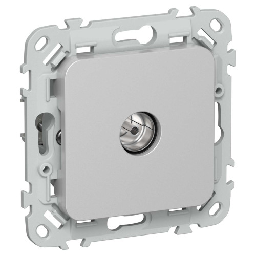 FLITE Розетка TV экранированная оконечная тип M РТВм-1-1-1-ФлА алюминий IEK