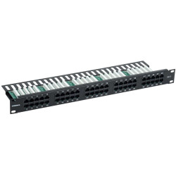 Патч-панель телефонная 1U кат.3 RJ45 50 портов (Krone) GENERICA
