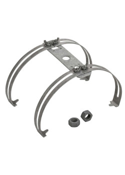 Держатель молниеприемника D=16 на круглый конек оцинкованная cталь TD IEK