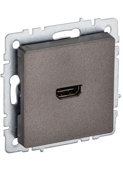 BRITE Розетка HDMI РHDMI-0-БрТБ темная бронза IEK