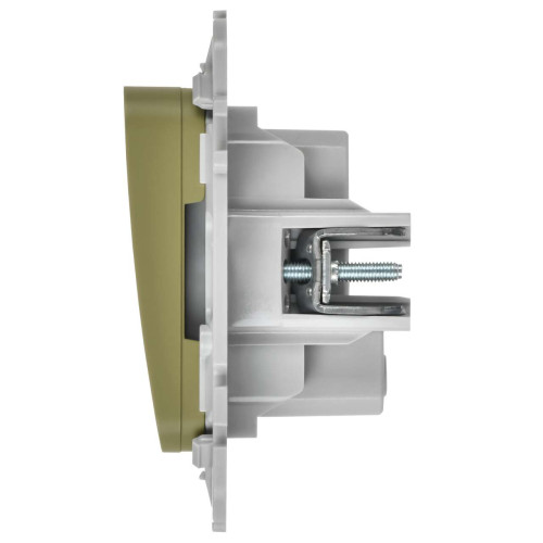 FLITE Подсветка встраиваемая 4000К ПЛ20-ФлО оливковый IEK