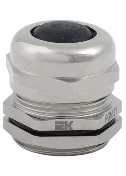 Сальник PGM 21 металлический диаметр проводника 13-18мм IP68 IEK