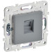 SKANDY Розетка компьютерная RJ45 кат.6 SK-K02Gr серый IEK
