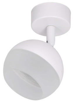 Светильник 4011 накладной настено-потолочный под лампу GX53 белый IEK