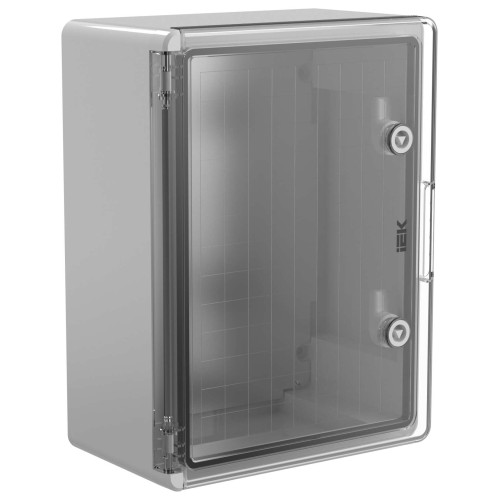 Корпус пластиковый ЩМПп 400х300х170мм прозрачная дверь УХЛ1 IP65 IEK