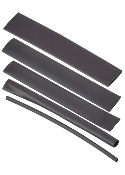 Набор ТТУ нг-LS 2/1-4/2-6/3-8/4-10/5-12/6 черный 100мм (100шт/бокс) IEK