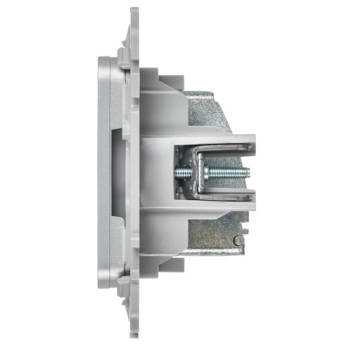 FLITE Розетка TV экранированная оконечная тип M РТВм-1-1-1-ФлА алюминий IEK