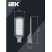 Светильник светодиодный консольный ДКУ 1012-30Ш 5000К IP65 серый IEK