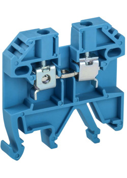 Клемма винтовая КВИ-2,5мм2 синяя IEK
