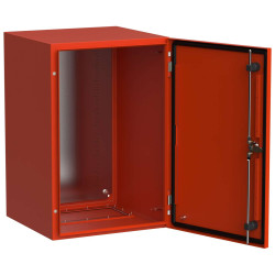 TITAN 5 Корпус металлический ЩМП-60.40.40 УХЛ1 IP66 RAL3020 красный IEK