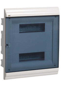PRIME Корпус пластиковый ЩРВ-П-24 модуля встраиваемый белый IP41 IEK