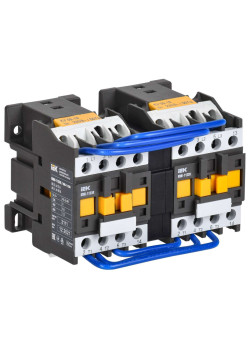 Контактор КМИ-11230 реверс 12А 230В/АС3 2NO IEK