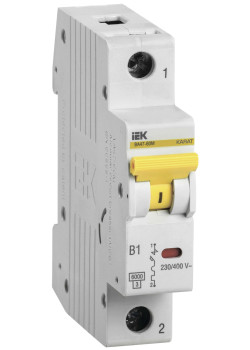 KARAT Автоматический выключатель ВА47-60M 1P B 1А 6кА IEK