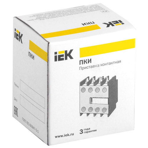 Приставка ПКИ-13 дополнительные контакты 1NO+3NC IEK