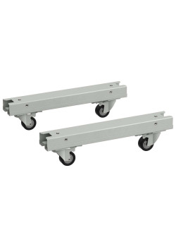 ITK LINEA S Комплект роликов для шкафа шириной 600мм серый