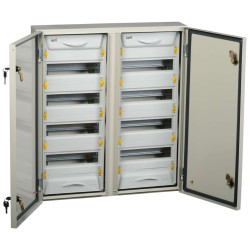PRO Корпус металлический ЩРн-2х48з-1 У2 IP54 IEK