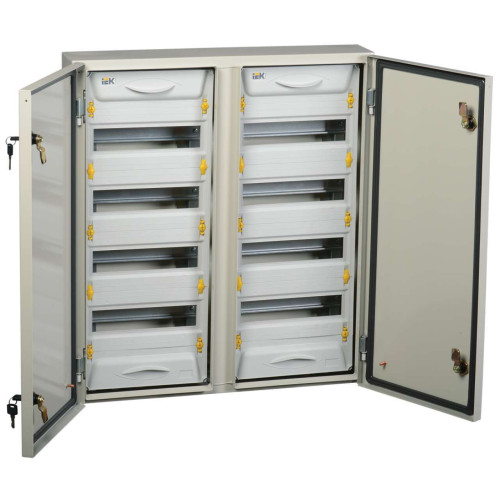 PRO Корпус металлический ЩРн-2х48з-1 У2 IP54 IEK