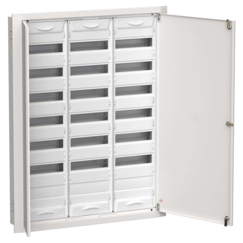 TITAN 5 Корпус металлический ЩРв-252 (3х84) 1130х885х130мм IP31 белый (две двери) IEK