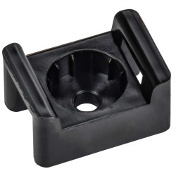 Площадка монтажная 16х23 черная под пистолет (100шт/упак) IEK