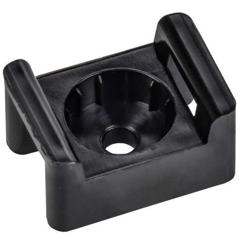 Площадка монтажная 16х23 черная под пистолет (100шт/упак) IEK