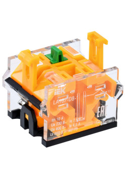 Дополнительный контакт для светосигнальной арматуры 1NO для серии D8 IEK