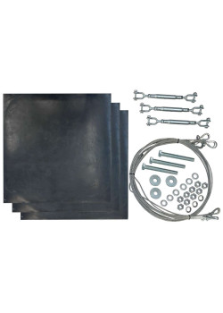 Комплект дополнительный для мачты 6м оцинкованная сталь IEK