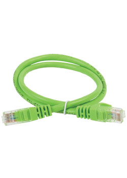 ITK Коммутационный шнур (патч-корд) кат.5E UTP 3м зеленый