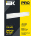Светильник светодиодный ДВО 6567-P 36Вт 4000К призма IEK