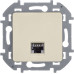 INSPIRIA Розетка компьютерная RJ45 категория 6 UTP слоновая кость
