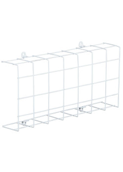 Решетка защитная для аварийных светильников ДПА 410мм белая IEK