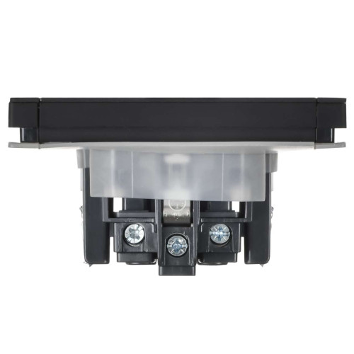 FORTE&PIANO Розетка 1-местная с заземлением с защитными шторками и крышкой винтовое крепление 16А IP44 FP821M металл серый сланец IEK FORTE&PIANO Розетка 1-местная с заземлением с защитными шторками и крышкой винтовое крепление 16А IP44 FP821M металл серый сланец IEK