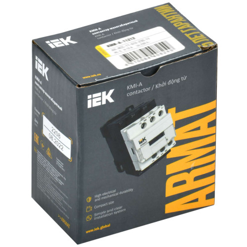ARMAT Контактор КМИ-А-11212 LC1D 12А 48В/АС3 1NO/1NC IEK