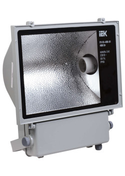 Прожектор металлогалогенный ГО03-400-01 симметричный 400Вт E40 IP65 серый IEK