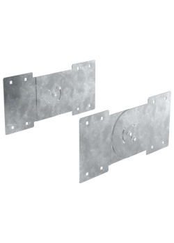 LESTA 5H Пластина шарнирная регулируемая h=100мм HDZ IEK