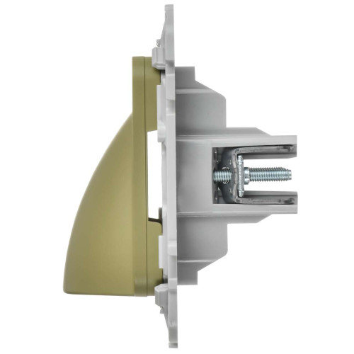 FLITE Вывод кабеля КВ-ФлО оливковый IEK