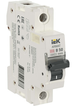 ARMAT Автоматический выключатель M06N 1P B 50А IEK