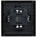 FORTE&PIANO Выключатель 1-клавишный самовозвратный 10А FP510 сталь IEK