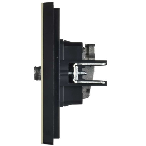 FORTE&PIANO Розетка двойная TV+SAT FP838M металл серый сланец IEK FORTE&PIANO Розетка двойная TV+SAT FP838M металл серый сланец IEK