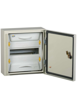 PRO Корпус металлический ЩРн-12з-1 У2 IP54 IEK