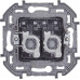 INSPIRIA Розетка компьютерная двойная RJ45 категория 5Е UTP алюминий