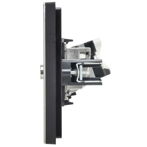 FORTE&PIANO Розетка двойная TV+RJ45 кат.5E FP636M металл шампань IEK FORTE&PIANO Розетка двойная TV+RJ45 кат.5E FP636M металл шампань IEK