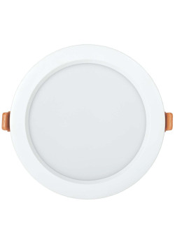 Светильник светодиодный ДВО 1802 PRO круг 20Вт 4000K IP40 белый IEK