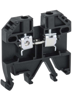 Клемма винтовая КВИ-2,5мм2 черная IEK