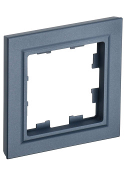 BRITE Рамка 1-местная РУ-1-БрМ маренго IEK