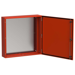TITAN 5 Корпус металлический ЩМП-80.80.20 УХЛ1 IP66 RAL3020 красный IEK