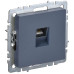BRITE Розетка компьютерная RJ45 кат.6 РК11-БрМ маренго IEK