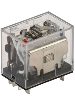 Реле РЭК77/4(LY4) с индикацией 10А 24В AC IEK